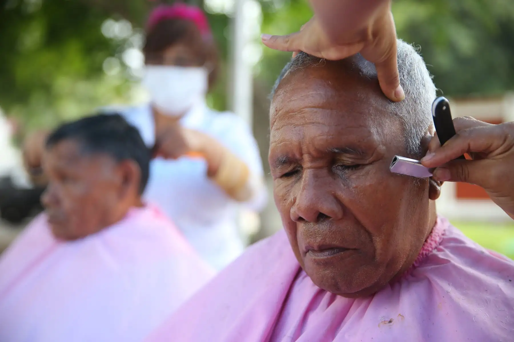 LIMA,PERÚ.FEBRERO 14. El INABIF realiza una jornada de estética personal por el día de la amistad. Foto:Andina/Luis Iparraguirre
