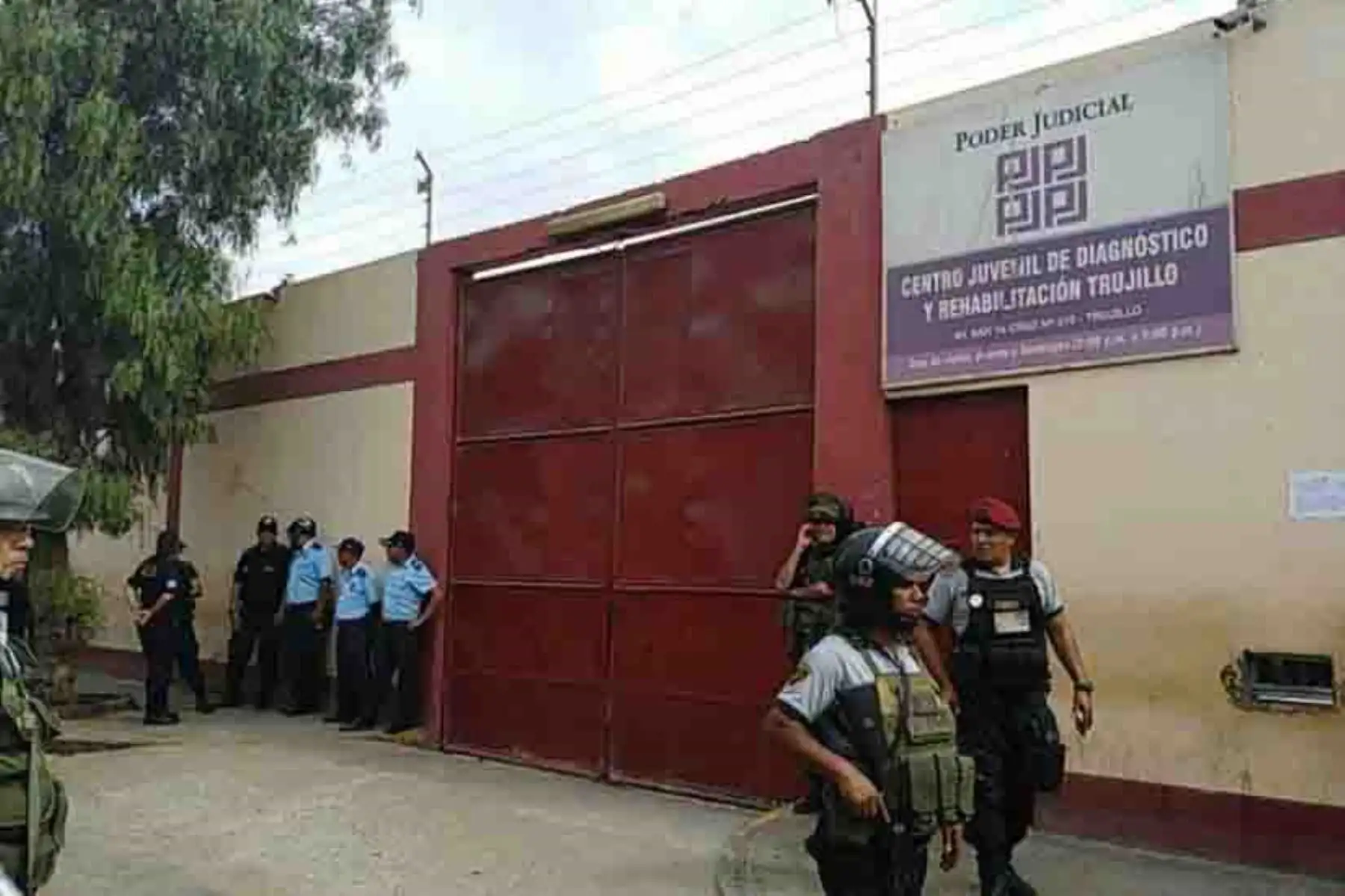 Incendio en el centro juvenil de Trujillo se originó por gresca entre grupos rivales. ANDINA/Difusión