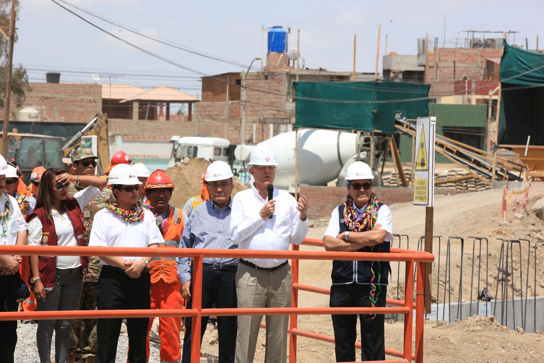 Ministro de Salud inspeccionó obras de nuevo hospital Hipólito Unanue. ANDINA/Dante Zegarra