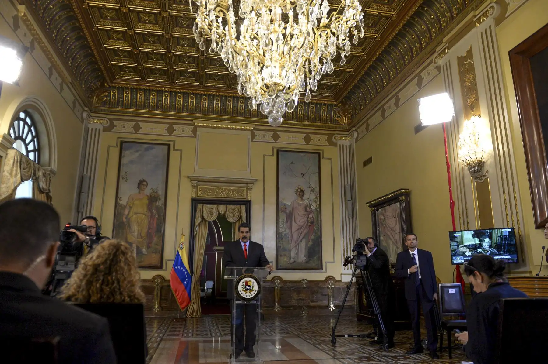 Presidente de Venezuela, Nicolás Maduro. Foto: AFP.