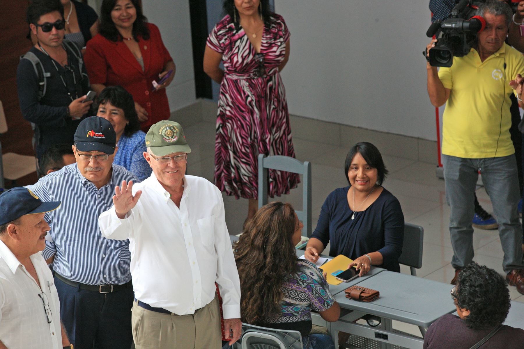 Presidente Kuczynski inaugura la institución educativa Francisco de Zela en Tacna. Foto: ANDINA/Dante Zegarra