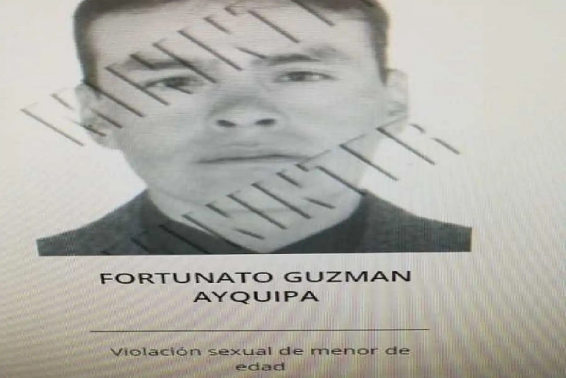 Por brindar información sobre su paradero, el Mininter ofrecía 20 mil soles.