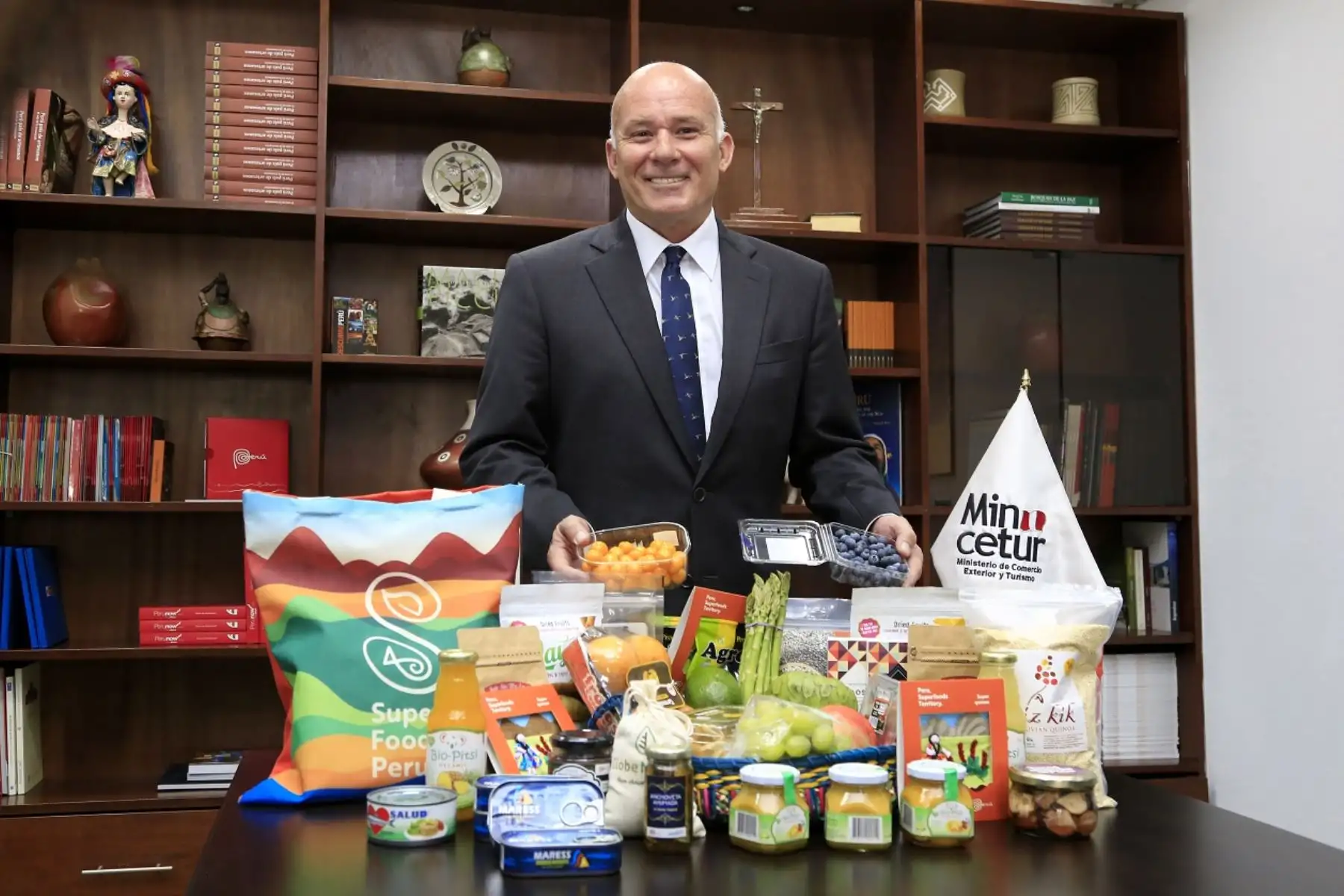 Ministro Ferreyros presentó a empresarios de Australia oportunidades que tiene el Perú en comercio y turismo. Cortesía