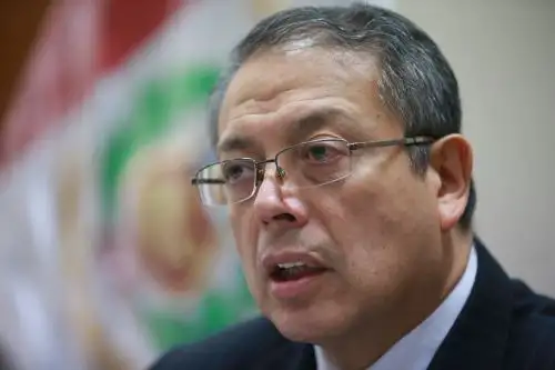 Exfiscal Pedro Angulo comentó el caso Lava Jato. Foto: ANDINA/Jhony Laurente.