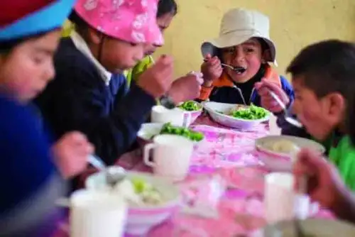 Banco Mundial destaca reducción de índices de desnutrición en el Perú. ANDINA/Difusión