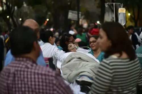 Terremoto en México. Foto: AFP.