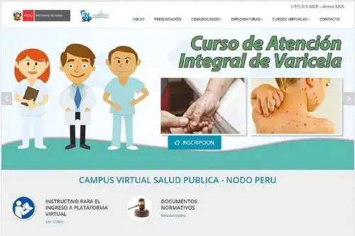 Curso es organizado por la Escuela Nacional de Salud Pública. Foto: Difusión