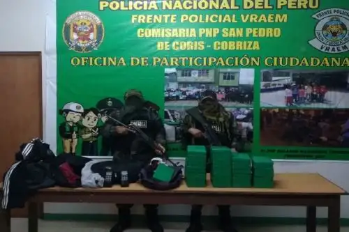 El hallazgo se produjo en la víspera a las 18:00 horas.