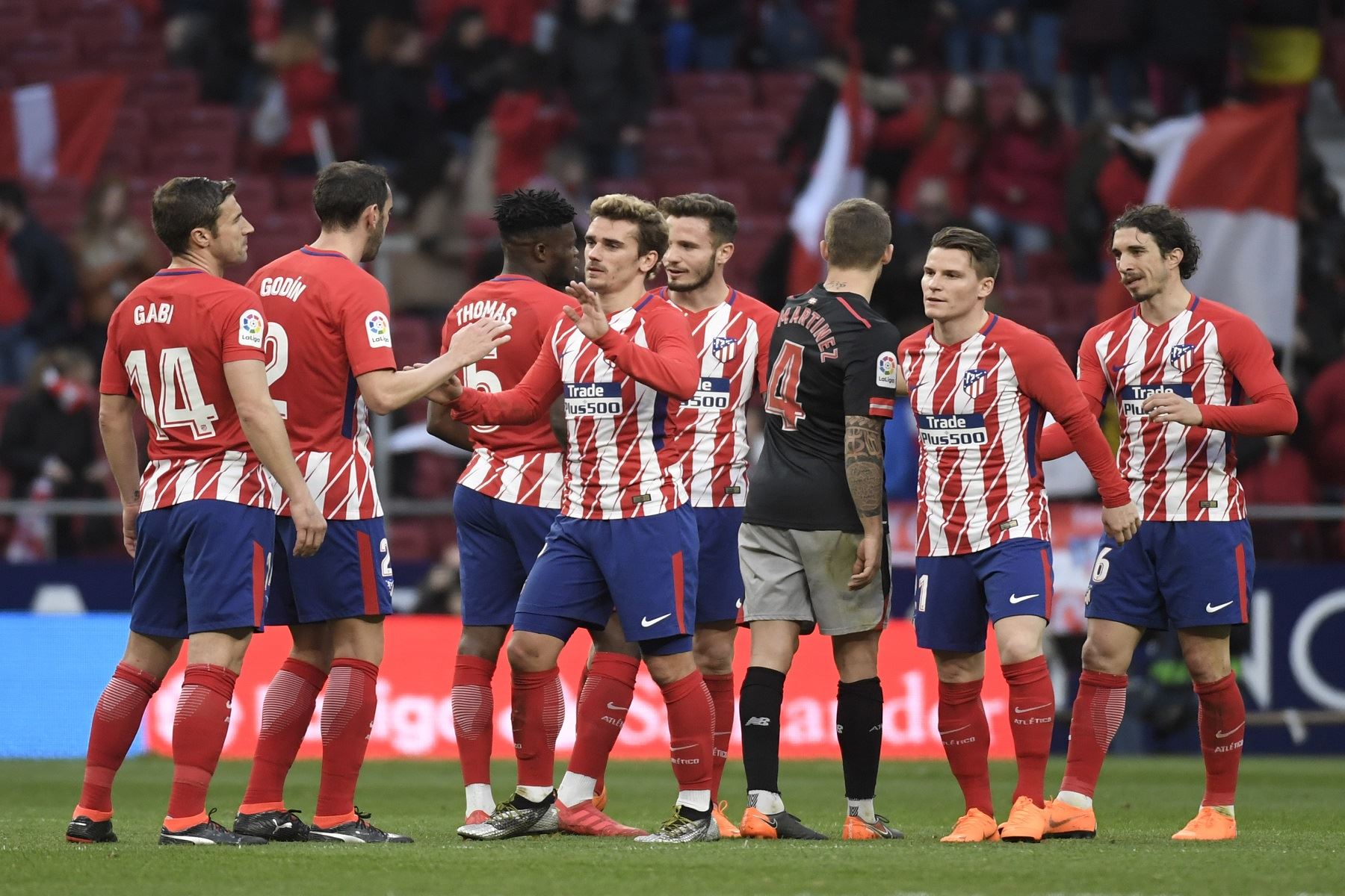 Atlético de Madrid. Foto: AFP.