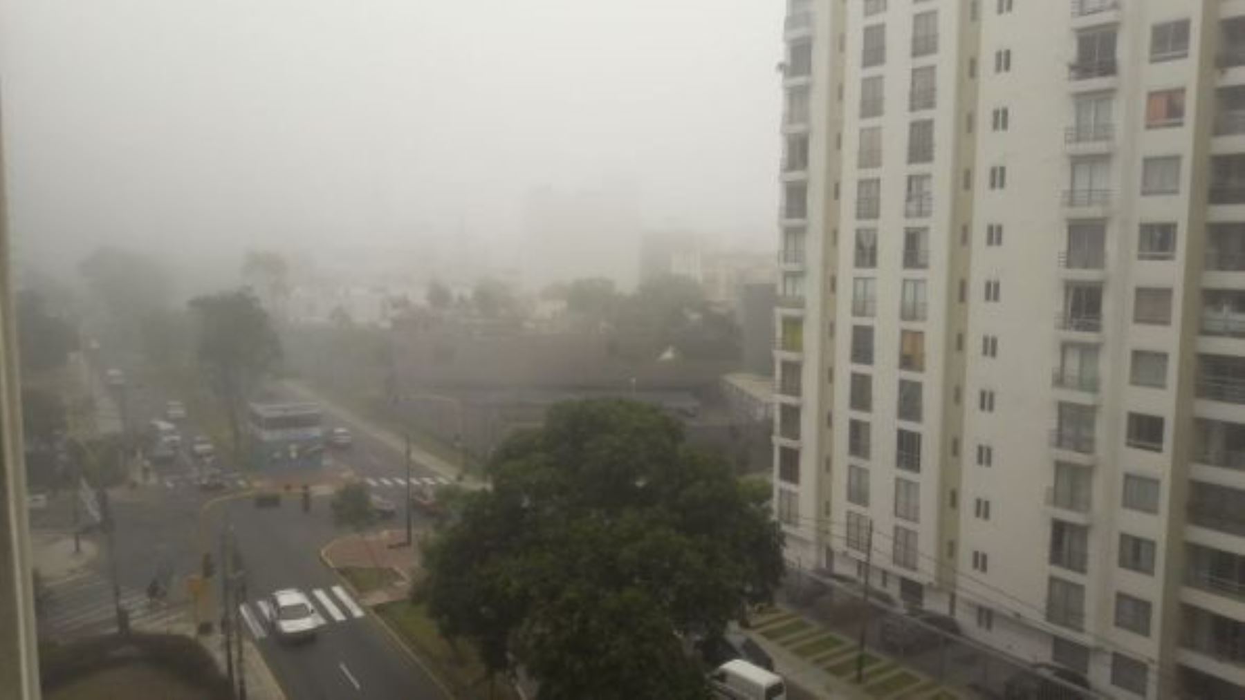 neblina en Lima 20 y 21 de enero.
