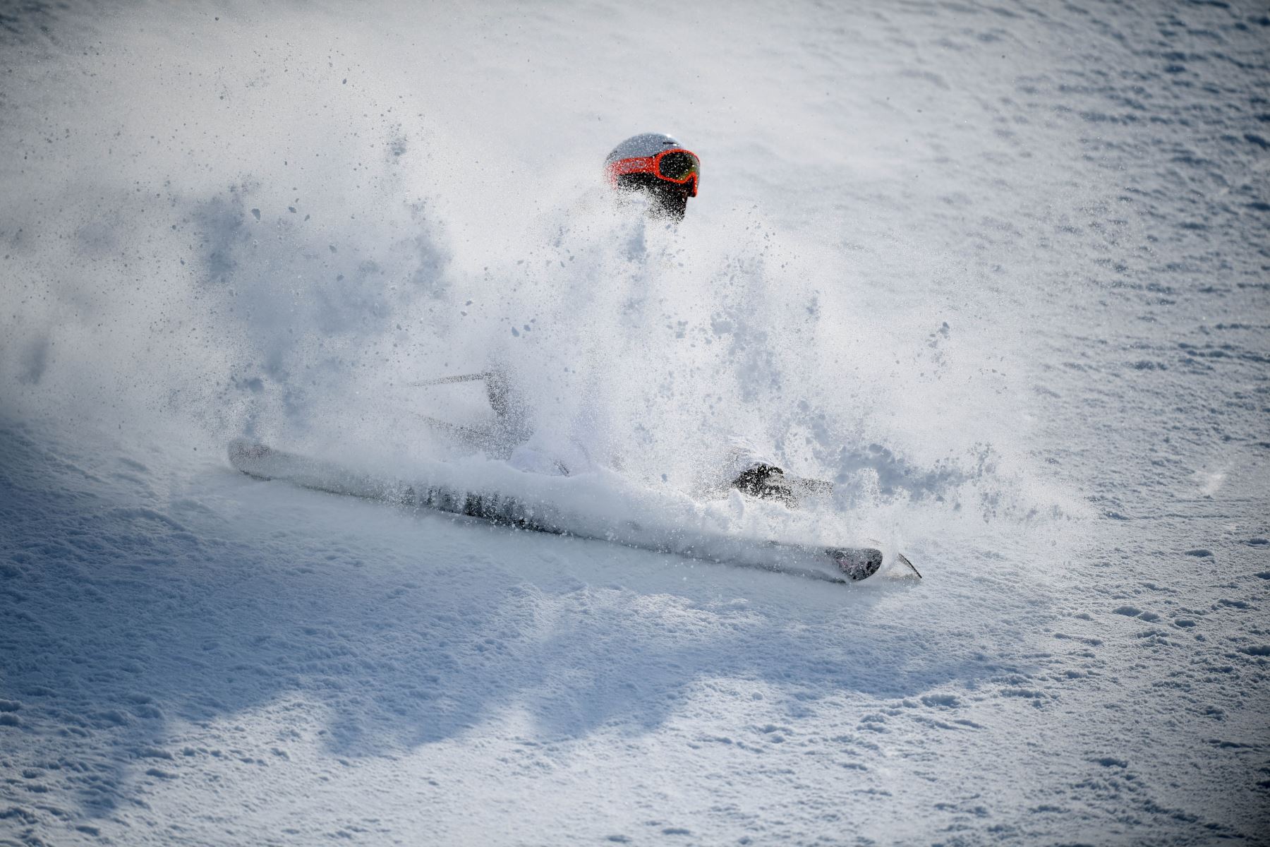 Lukas Muellauer de Austria compite en el evento de calificación de halfpipe de esquí masculino en Pyeongchang 2018. Foto: AFP