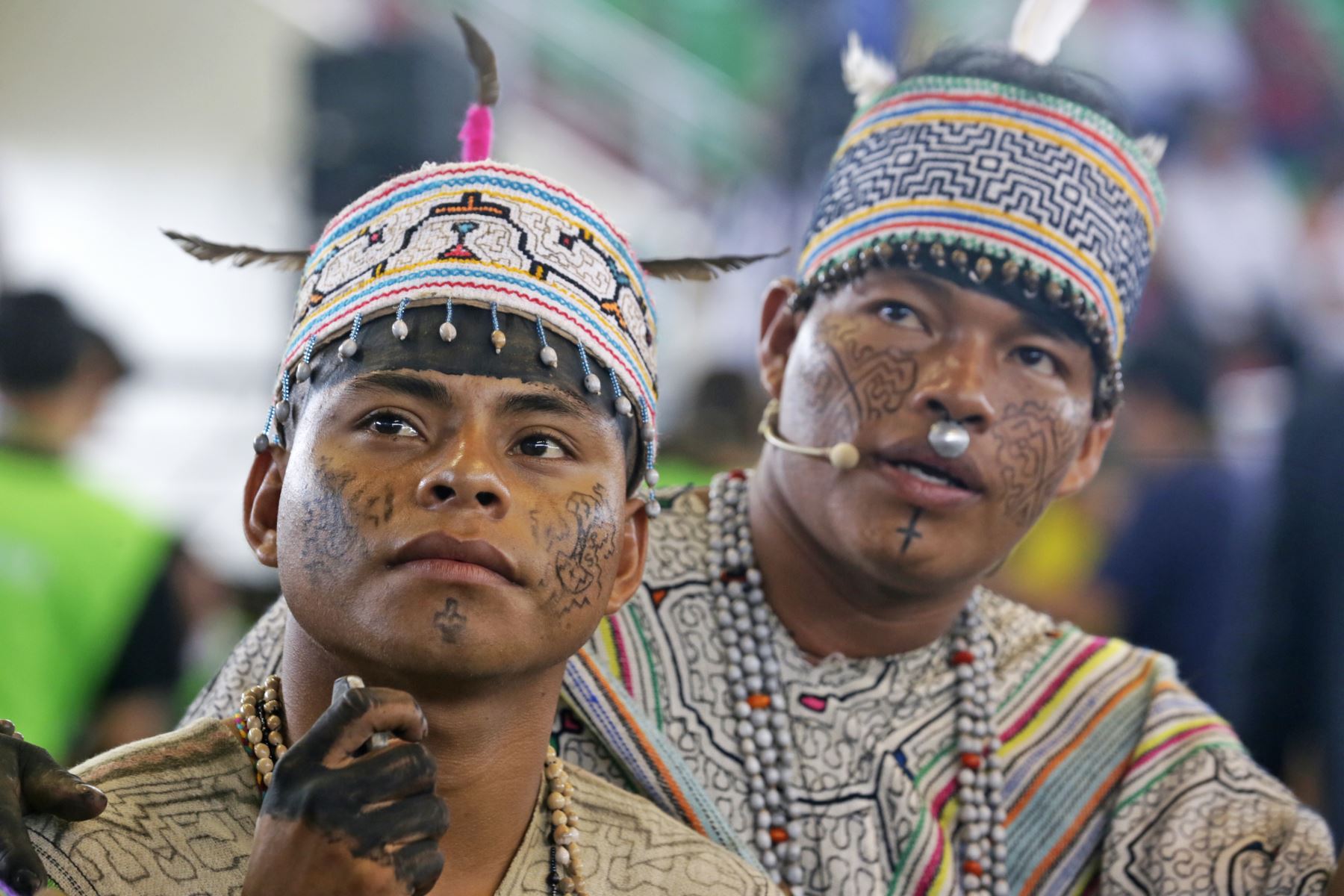 Su condena a la minería ilegal, a la trata de personas, su reivindicación de las comunidades indígenas y su llamado a los estados a preservar la Amazonía.Foto: ANDINA/ Carlos Lezama