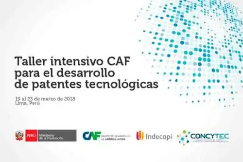 La Corporación Andina de Fomento (CAF), banco de desarrollo de América Latina, busca impulsar en Perú la creación de patentes tecnológicas y posicionar al país entre los desarrolladores a nivel regional, como un mecanismo para promover la innovación y el crecimiento de su economía.