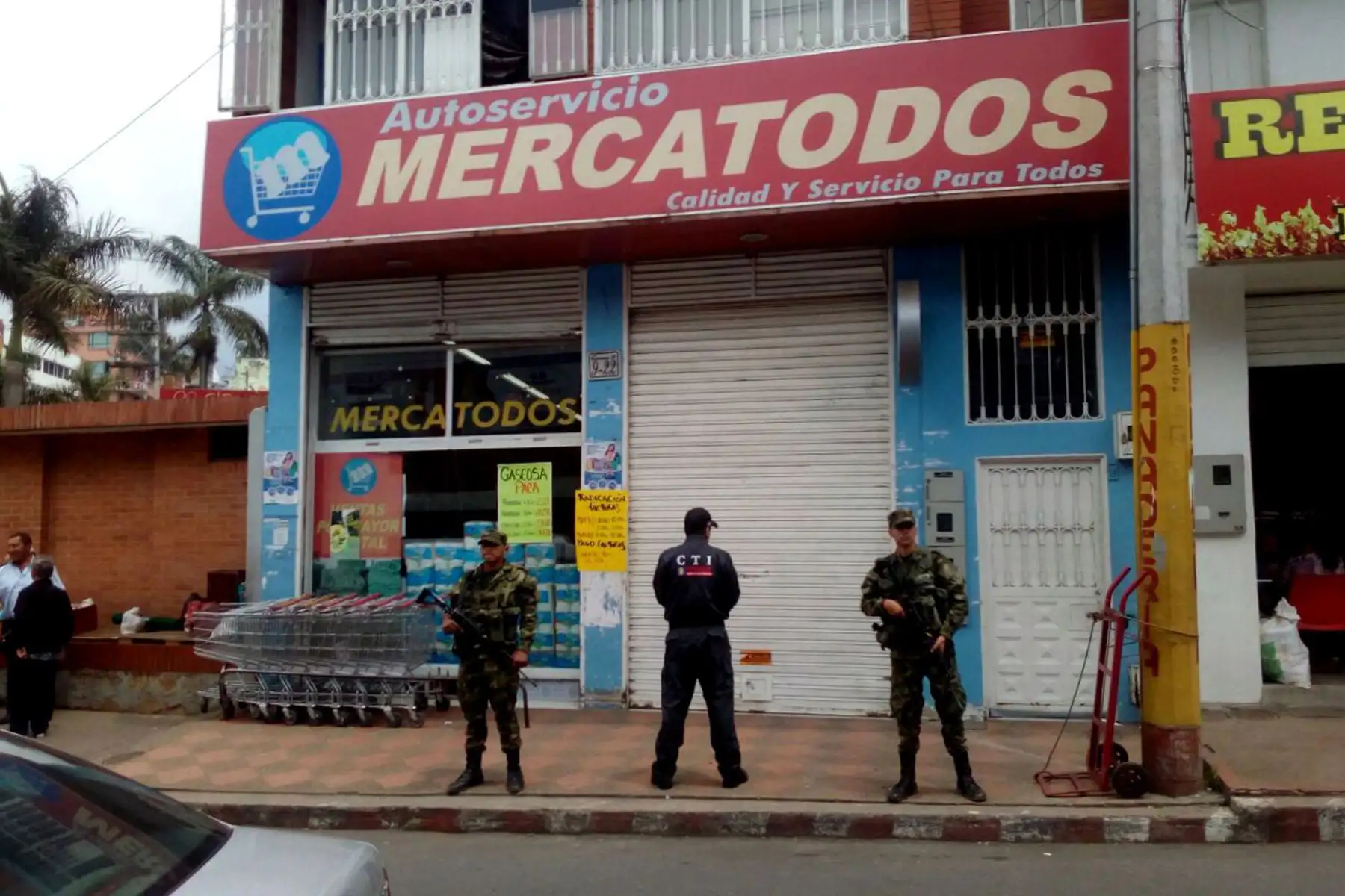 Fiscalía de Colombia incauta supermercados de la Farc.