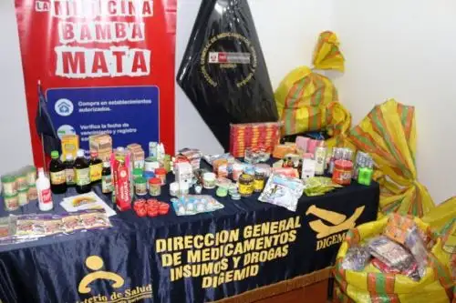 Digemid presentó productos naturales de origen ilegal incautados. Foto: ANDINA/Difusión.