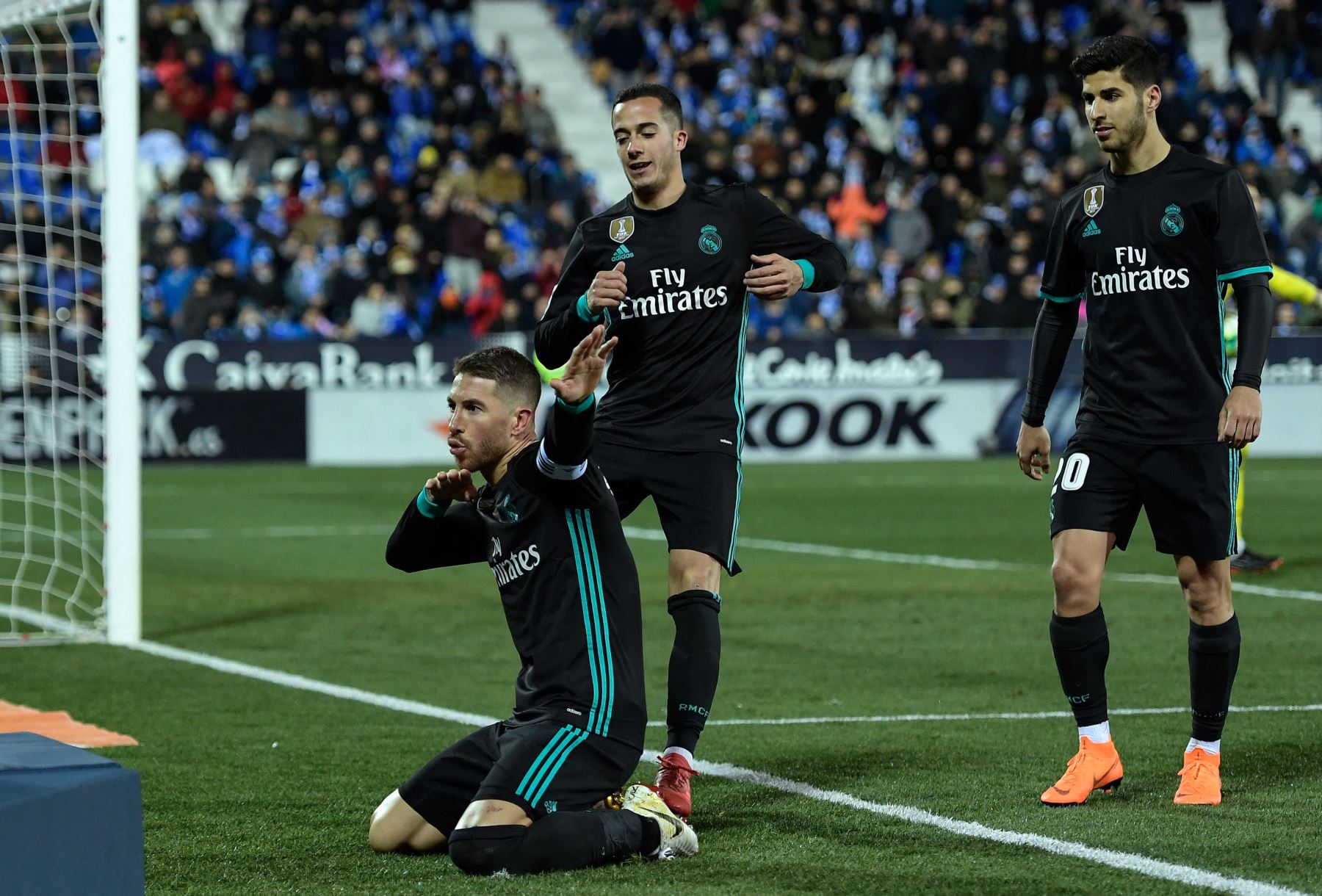 Defensa del Real Madrid Sergio Ramos. Foto: AFP