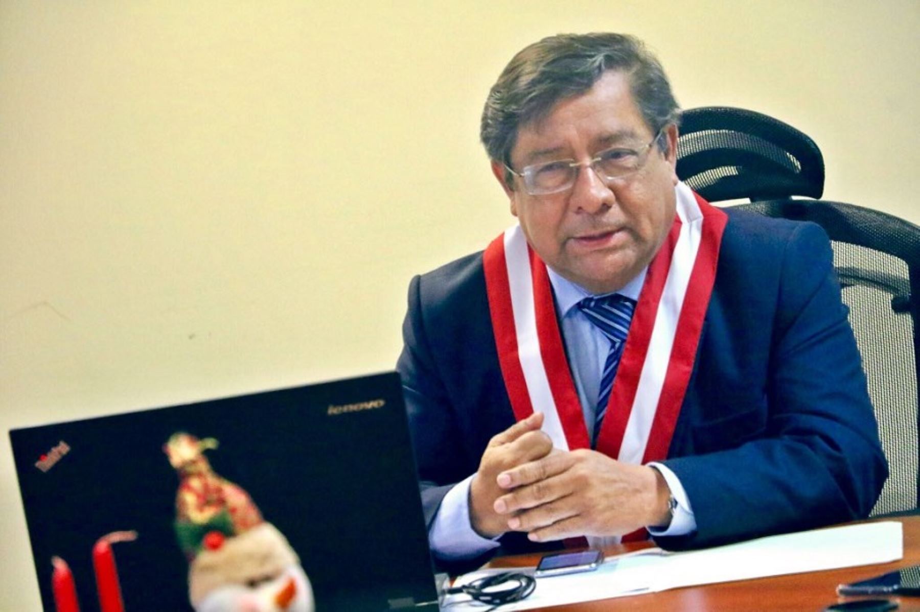 Orlando Velásquez, electo presidente del Consejo Nacional de la Magistratura (CNM).