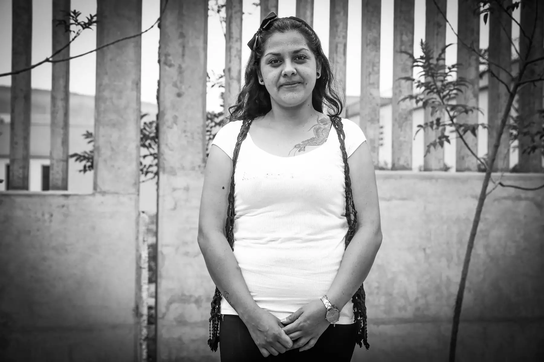 Sandra Jacobo Ferreyra, 30 años. México. 6 años en prisión por el delito de Trafico ilícito de drogas (TID). Extraña a su familia y espera que su buen comportamiento la ayude a reducir su sentencia.  Foto: ANDINA/Melina Mejía