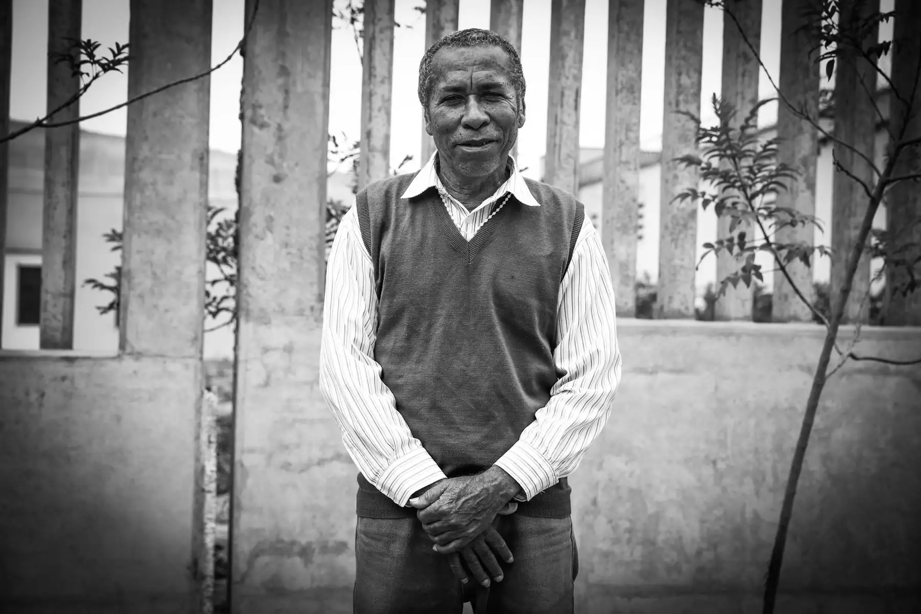 Rafael Antonio Vélez Montiel, 66 años. Ecuador. 12 años en prisión por el delito de Trafico ilícito de drogas (TID) . Dice no sabia que la droga estaba en embarcación donde él trabajaba, ahora esta perdiendo la vista y sufre de presión alta, pedirá indulto humanitario.  Foto: ANDINA/Melina Mejía