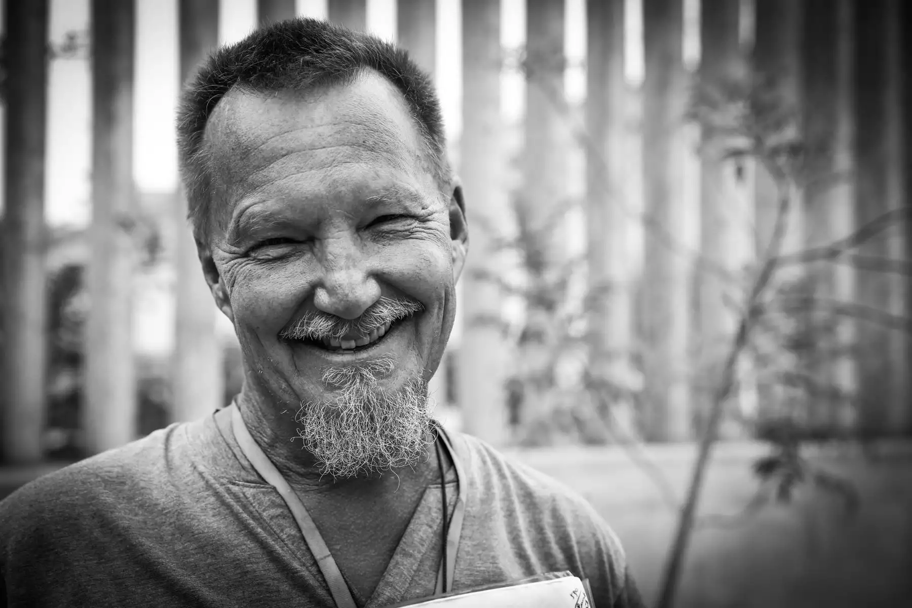 Peter Michael Osterberg, 61 años. Estados Unidos. 9 meses en prisión por el delito de Trafico ilícito de drogas (TID). No habla español, espera poder volver pronto a su país.  Foto: ANDINA/Melina Mejía