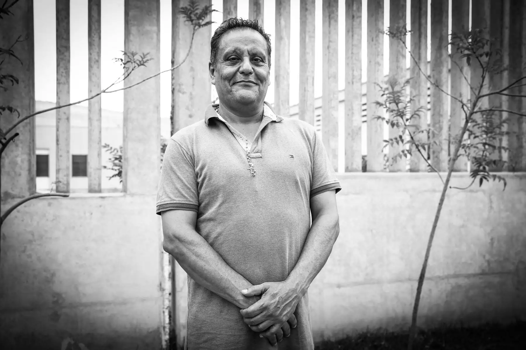 Andrés Mondragón Ruiz, 53 años. México. 8 años en prisión por el delito de Trafico ilícito de drogas (TID). Cometió el delito por la enfermedad de su esposa, solo quiere decirle a sus hijos cuánto los ama y volver a abrazarlos.  Foto: ANDINA/Melina Mejía