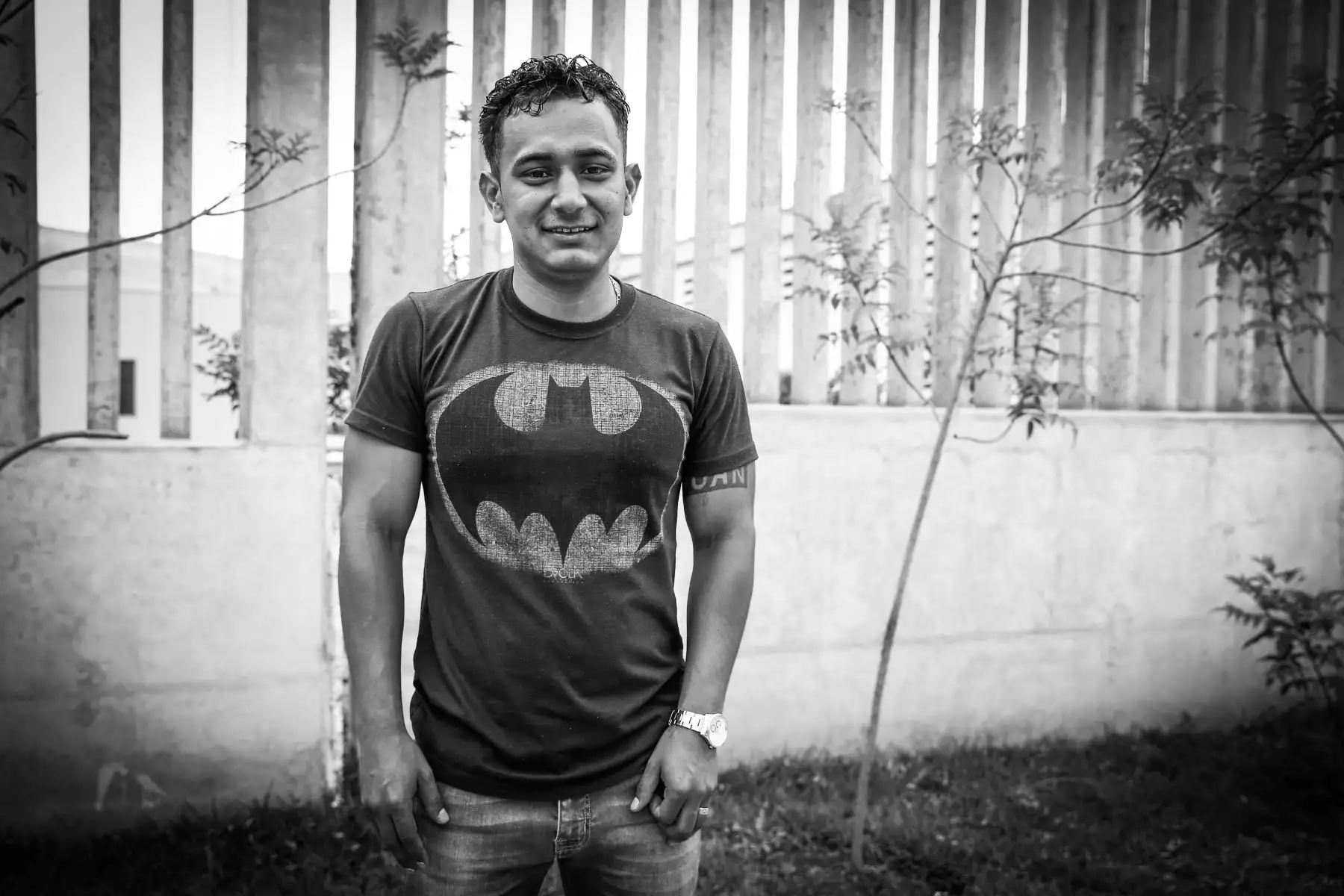 Juan Camilo Jimenez, 25 años. Colombia. 7 años en prisión por el delito de robo agravado. Extraña su tierra, quiere que su madre y abuelita vean su foto para que sepan que él esta bien.  Foto: ANDINA/Melina Mejía