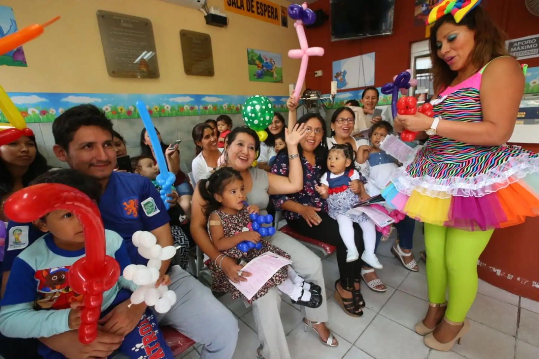 El presidente Pedro Pablo Kuczynski participa del lanzamiento de la vacunación contra la varicela a menores de un año en el Instituto Nacional de Salud del Niño (INSN). Foto: ANDINA/ Prensa Presidencia
