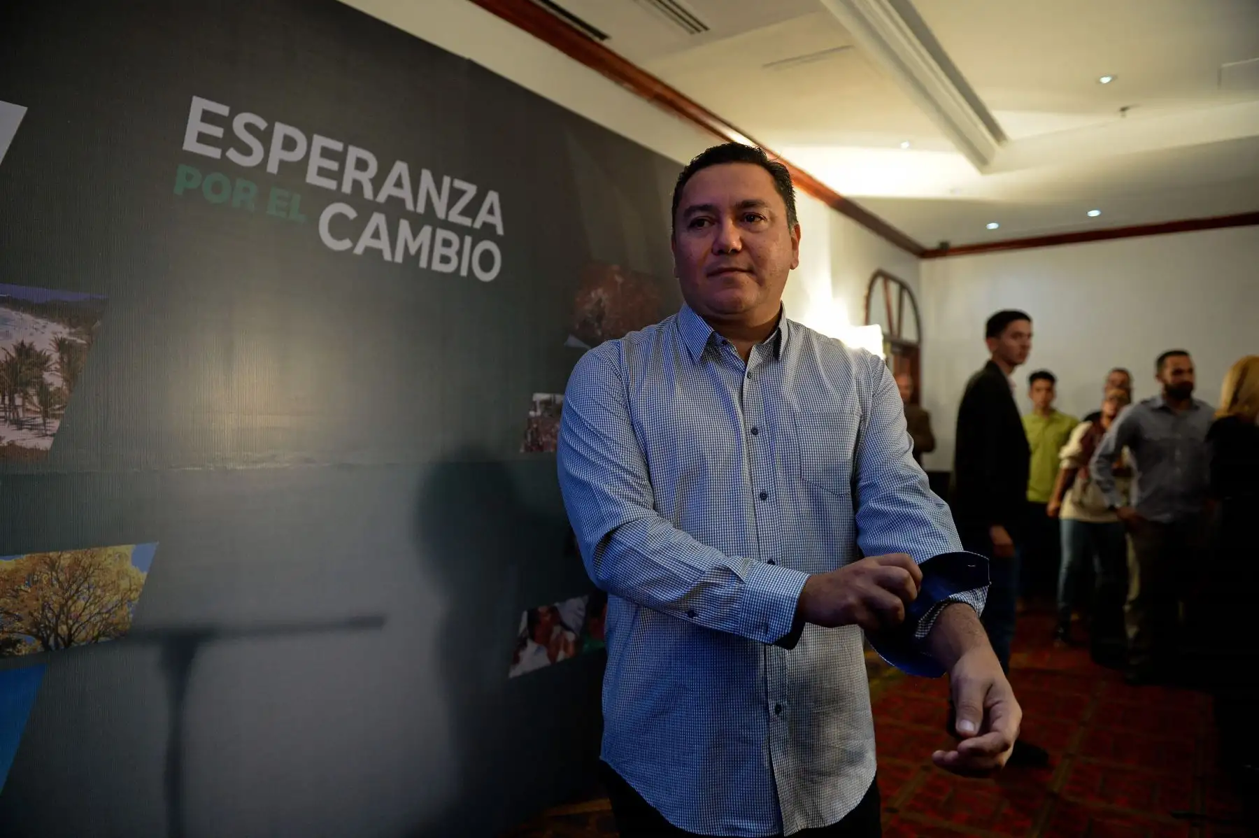 Pastor evangélico Javier Bertucci. Foto: AFP