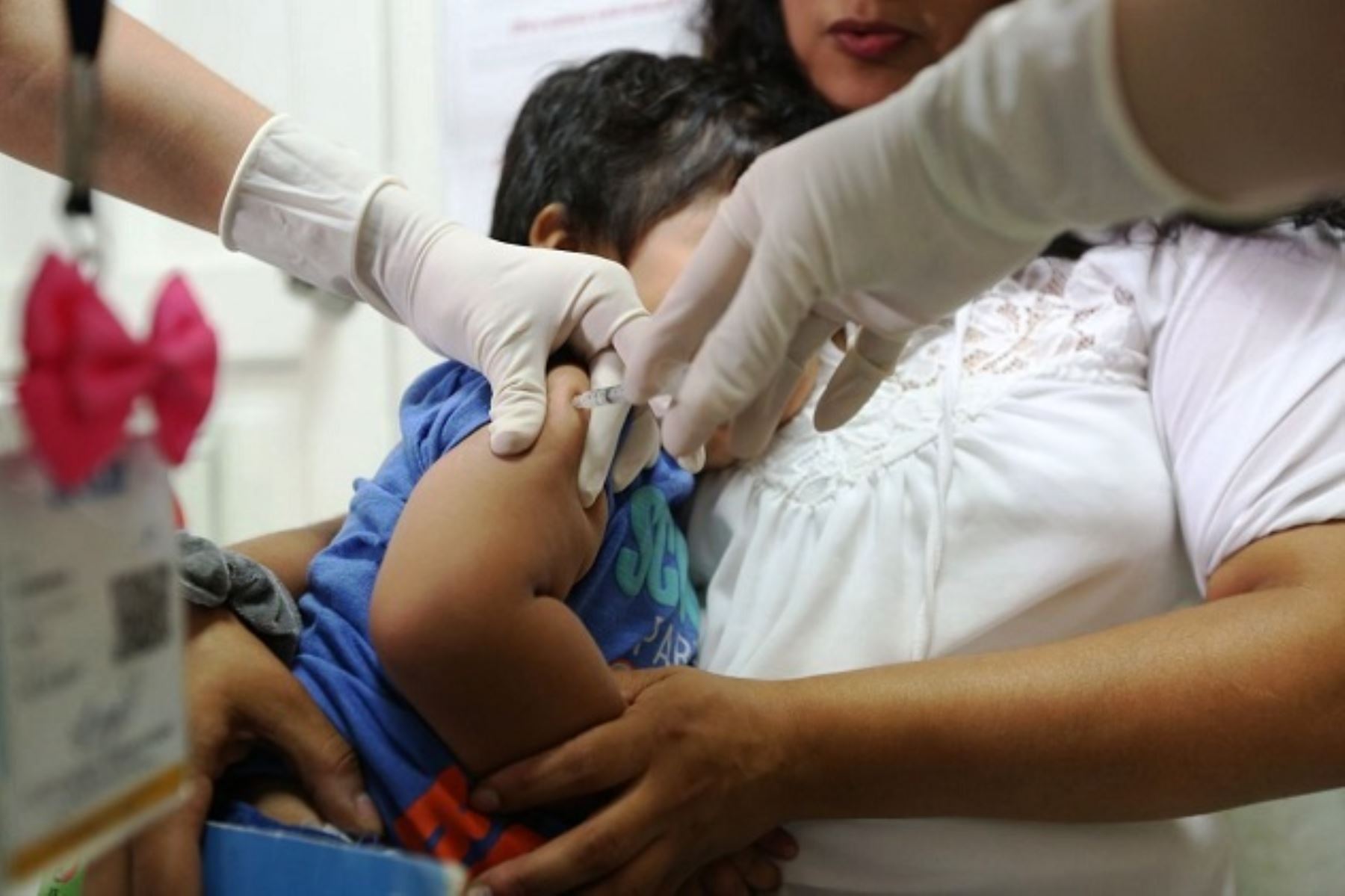 Vacunación a niños de 5 a 11 años. Foto: ANDINA/Difusión.