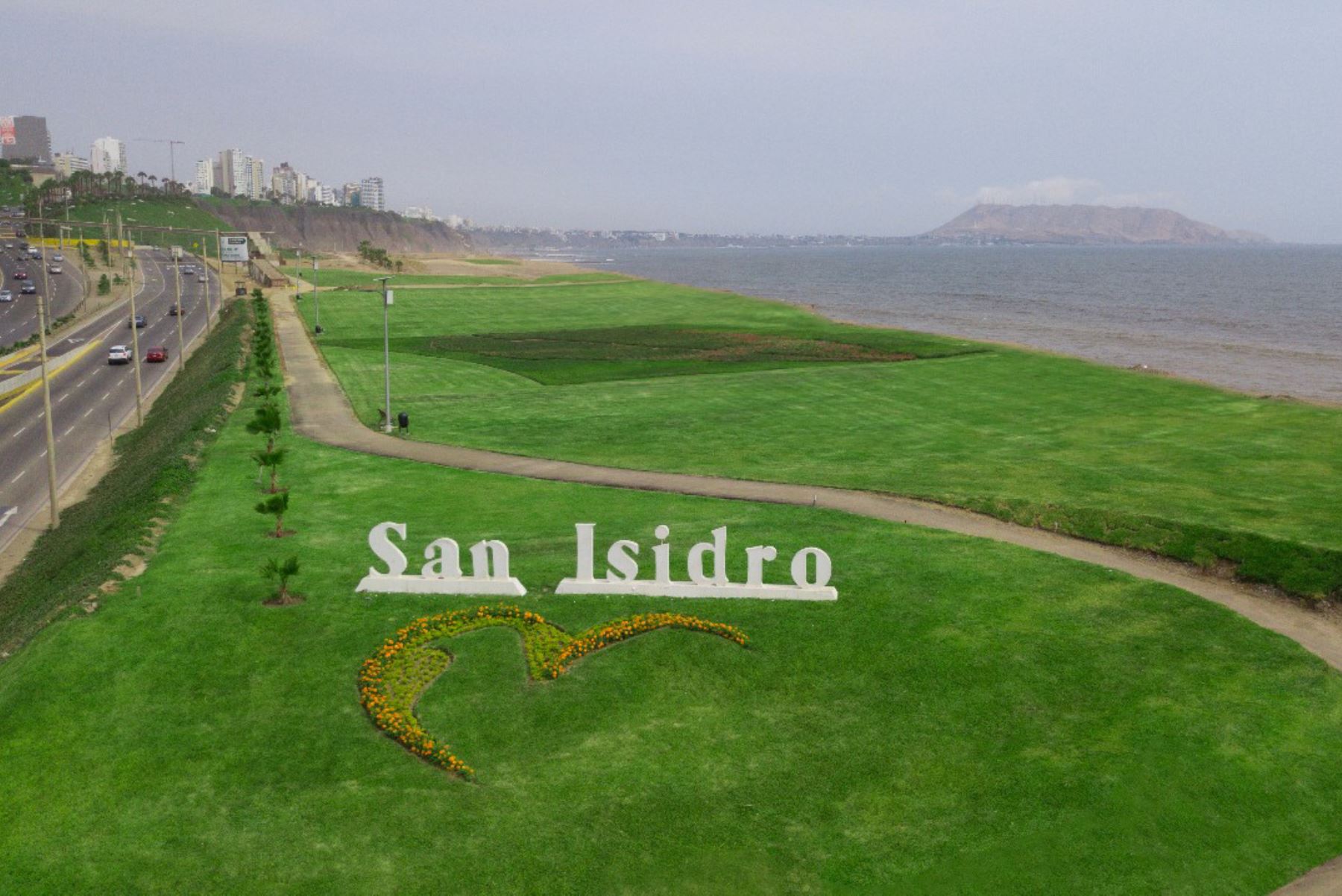 Nuevo espacio verde en San Isidro. Foto: Andina/Difusión