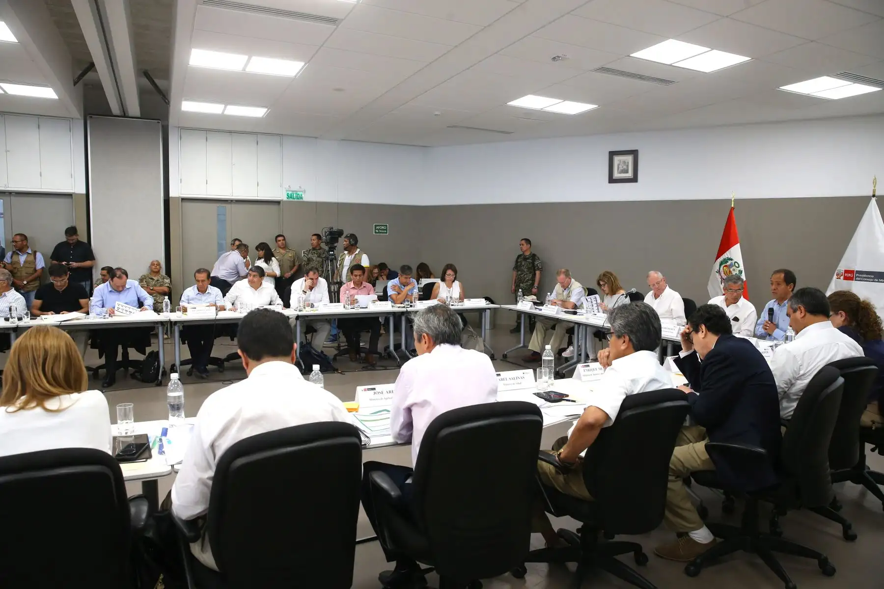 Jefe de Estado preside sesión del Consejo de Ministros descentralizado en Piura. Foto: ANDINA/Prensa Presidencia