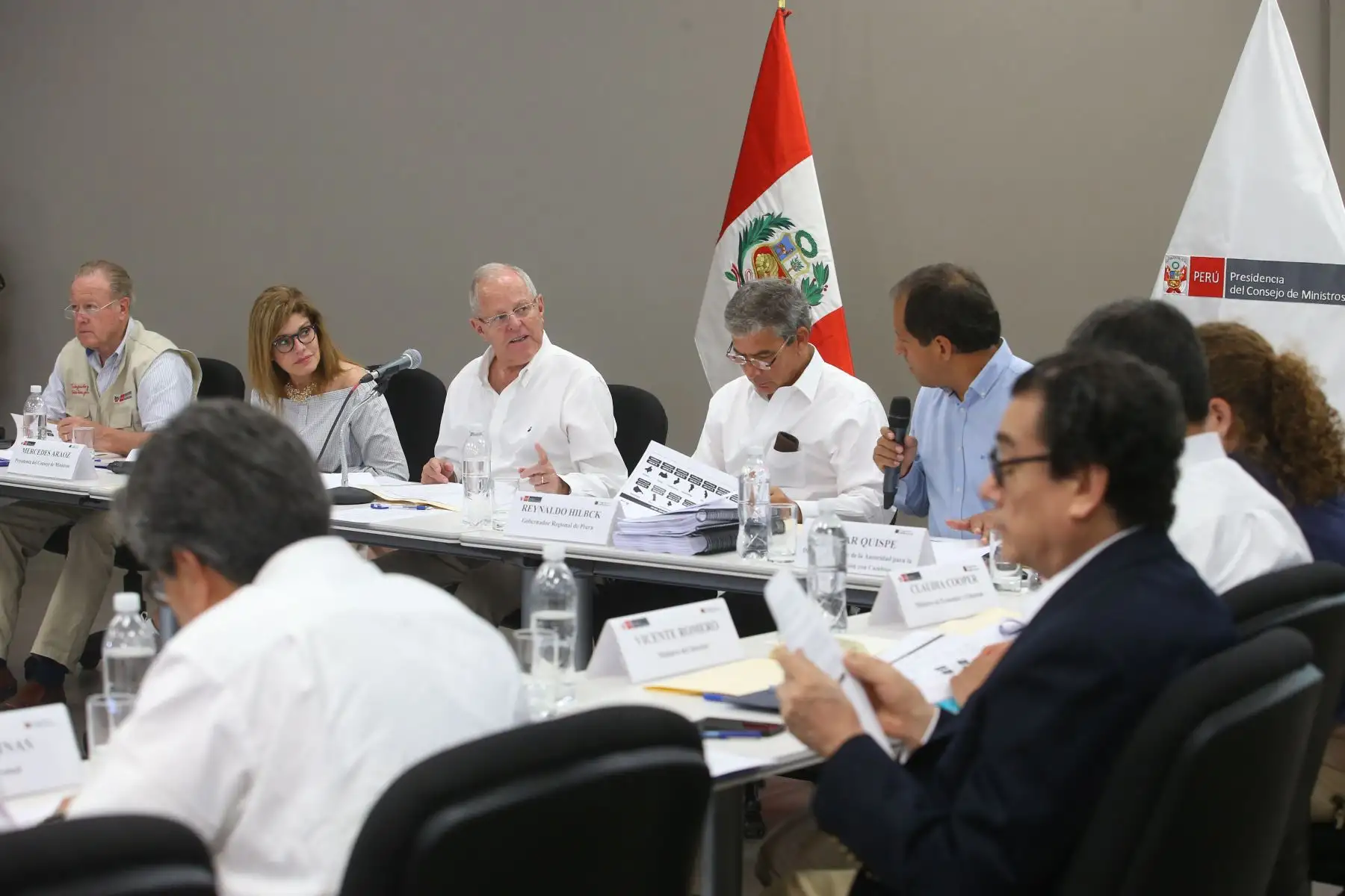 Jefe de Estado preside sesión del Consejo de Ministros descentralizado en Piura. Foto: ANDINA/Prensa Presidencia