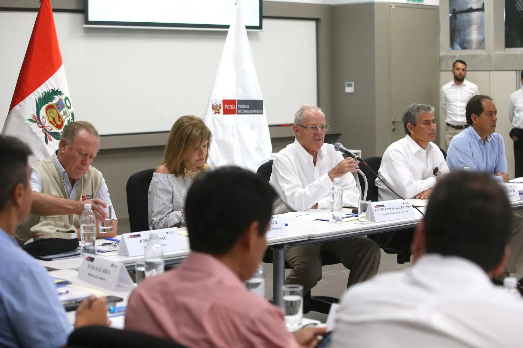 Jefe de Estado preside sesión del Consejo de Ministros descentralizado en Piura. Foto: ANDINA/Prensa Presidencia