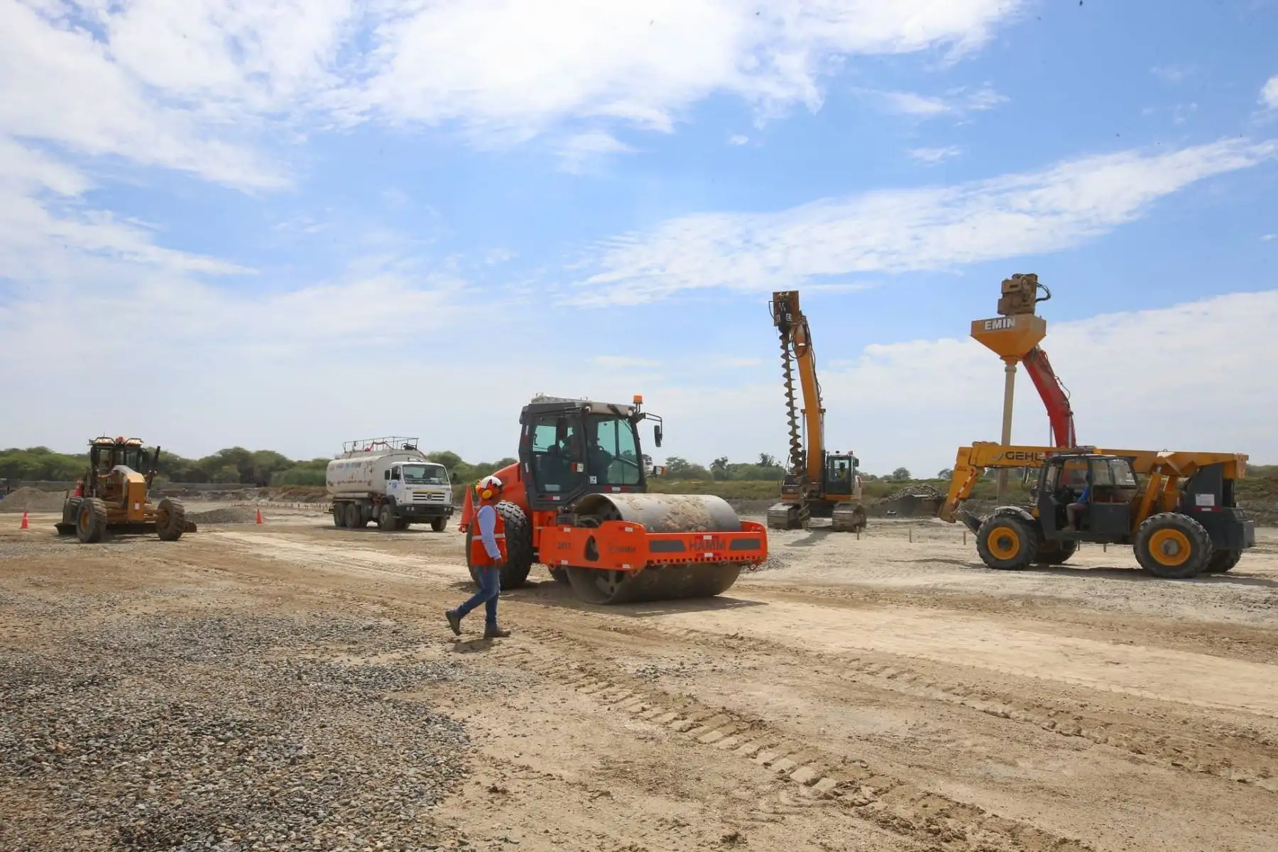 Obras en febrero. ANDINA/Prensa Presidencia
