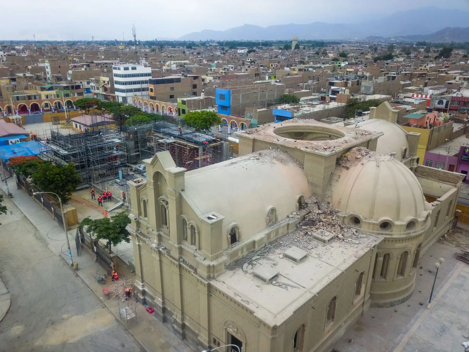 En la parte posterior, a nivel de semisótano, estará el centro de interpretación que tendrá una propuesta museográfica, dirigida al contenido cultural del santuario. Foto: Cortesía: Genry Emerson Bautista