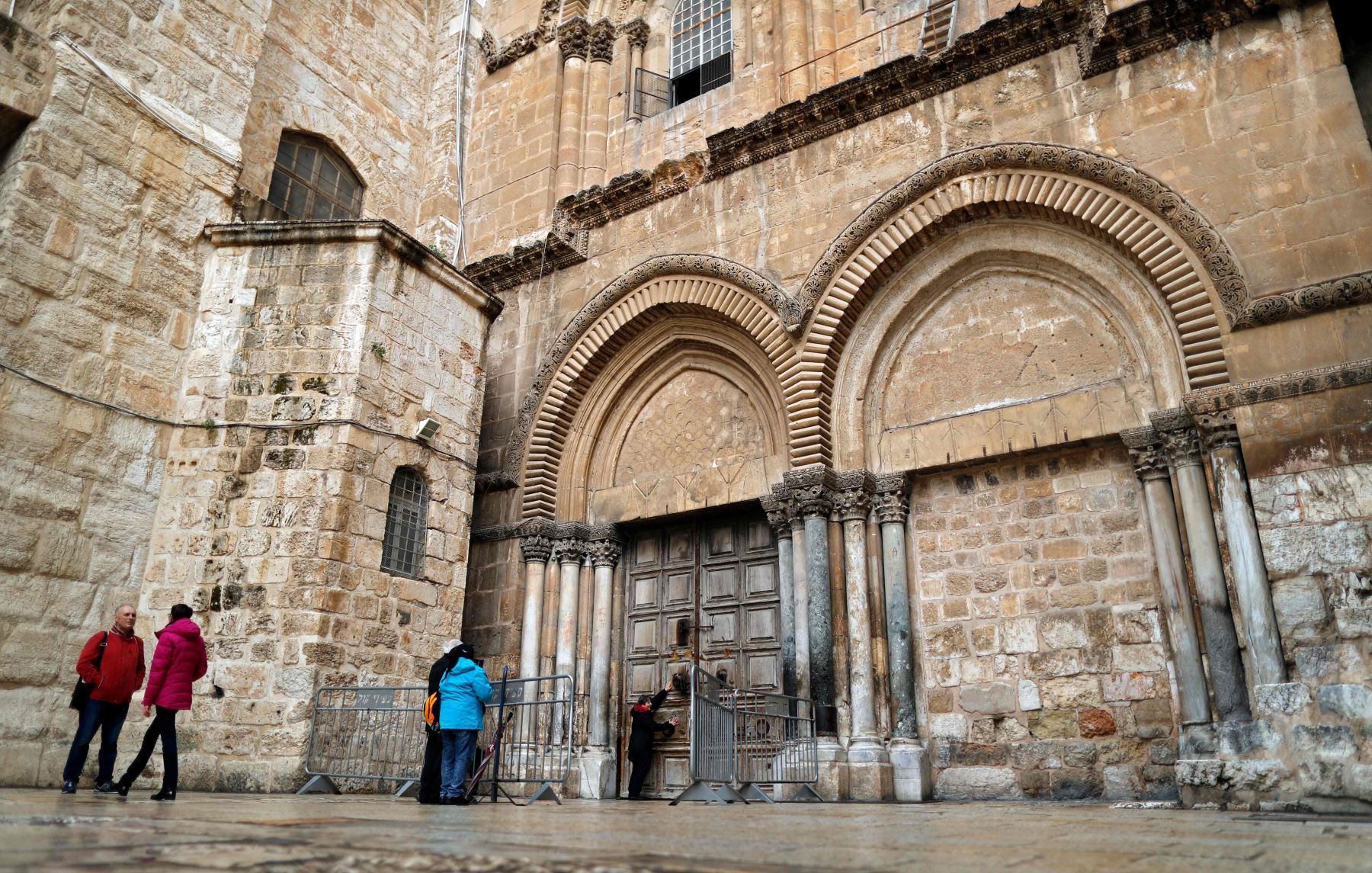 Iglesia del Santo Sepulcro de Jerusalén permanece cerrada. Foto: AFP