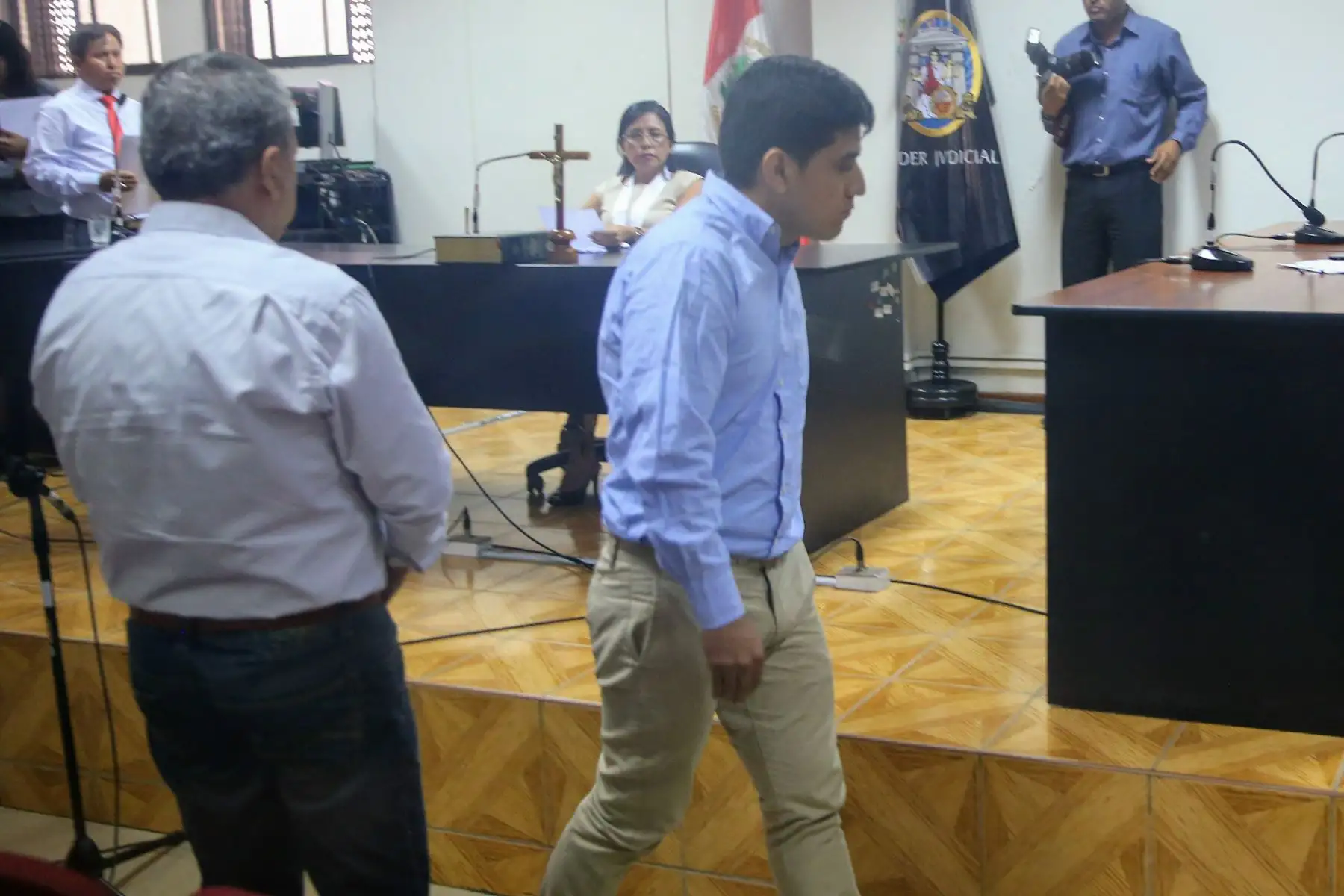 Poder Judicial dictó sentencia contra Wilfredo Zamora Carrión, asesino del periodista José Yactayo, y contra Aldo Cáceda, quien encubrió el crimen. El primero se quedará en prisión y el segundo recibió pena suspendida, por lo cual quedará libre. Foto: ANDINA/ Luis Iparraguirre