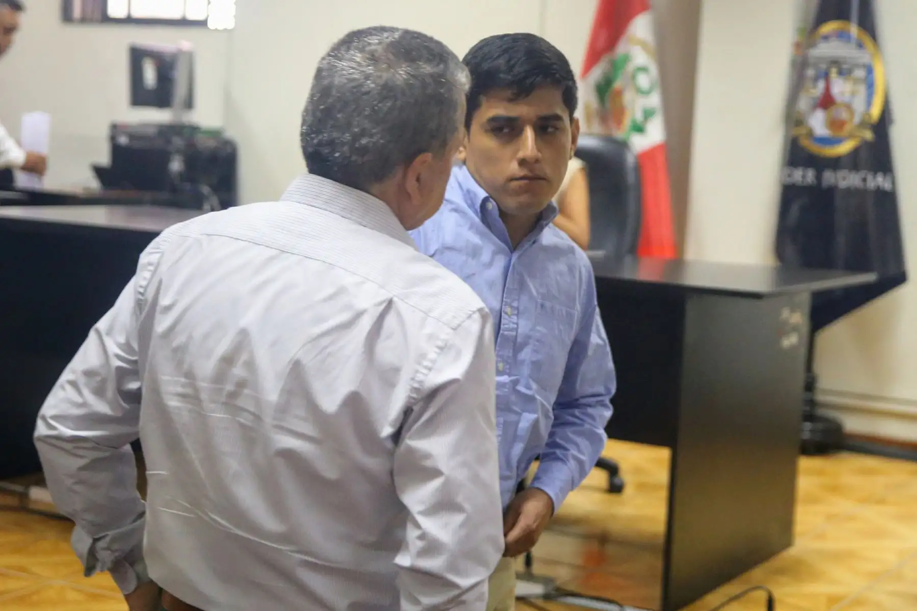 Poder Judicial dictó sentencia contra Wilfredo Zamora Carrión, asesino del periodista José Yactayo, y contra Aldo Cáceda, quien encubrió el crimen. El primero se quedará en prisión y el segundo recibió pena suspendida, por lo cual quedará libre. Foto: ANDINA/ Luis Iparraguirre