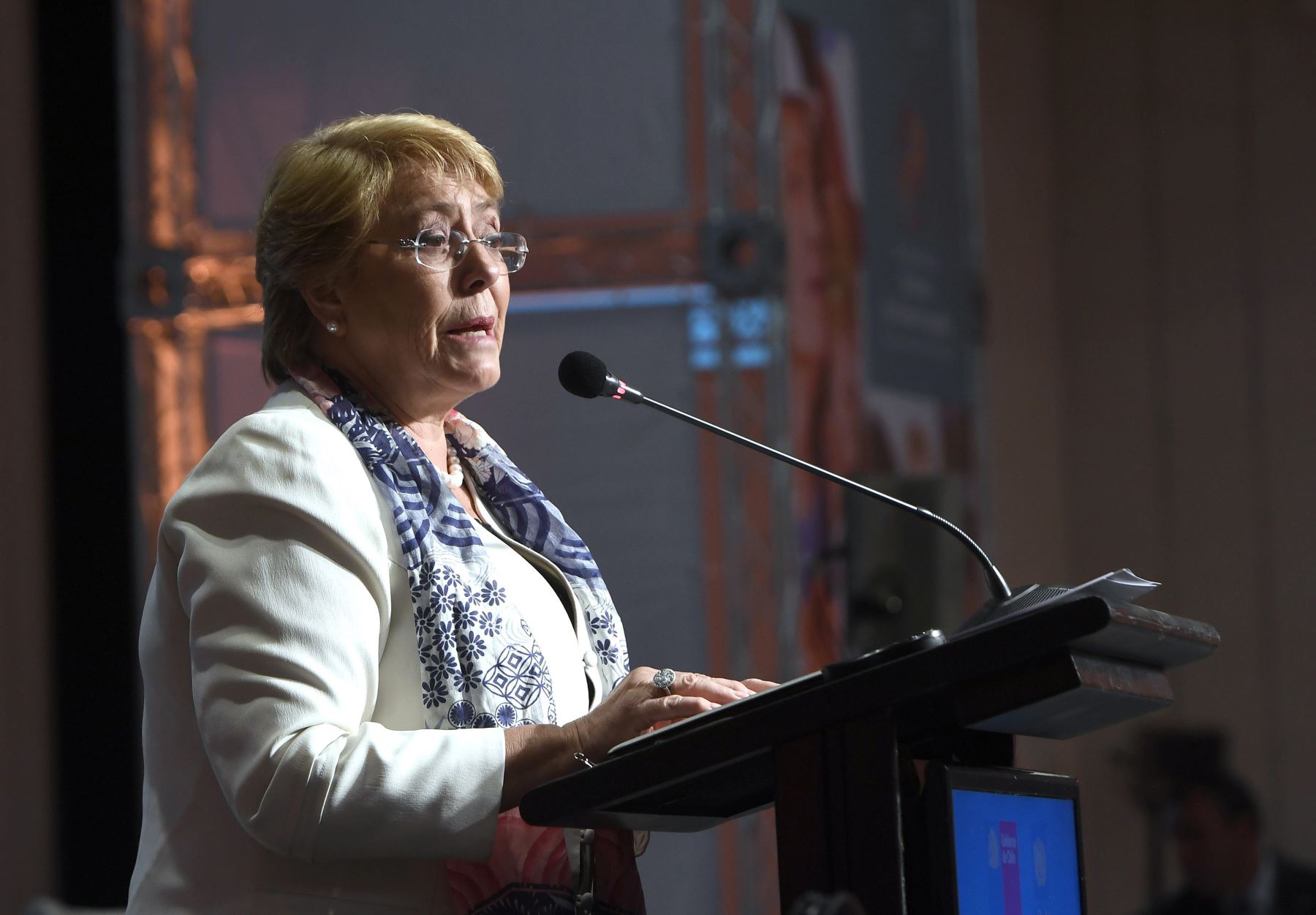 Presidenta de Chile Michelle Bachelet. Foto: EFE