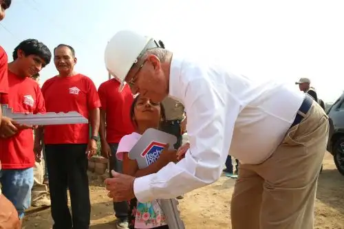 01/03/2018   Presidente Kuczynski entrega la vivienda número 2,000 a nivel nacional en Cajamarquilla (Lurigancho). Foto: ANDINA/ Prensa Presidencia