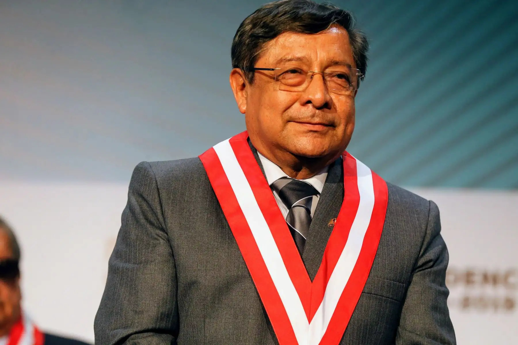 Juramentación del nuevo presidente del Consejo Nacional de la Magistratura, Orlando Velásquez. Foto:Andina/Luis Iparraguirre