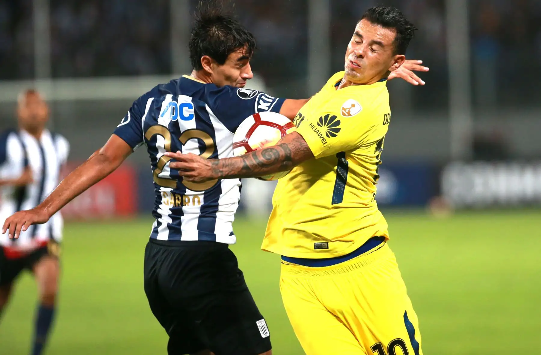 Alianza Lima enfrenta a Boca Juniors en el Estadio Nacional por la Copa Libertadores 2018. Foto: ANDINA/Jhony Laurente.