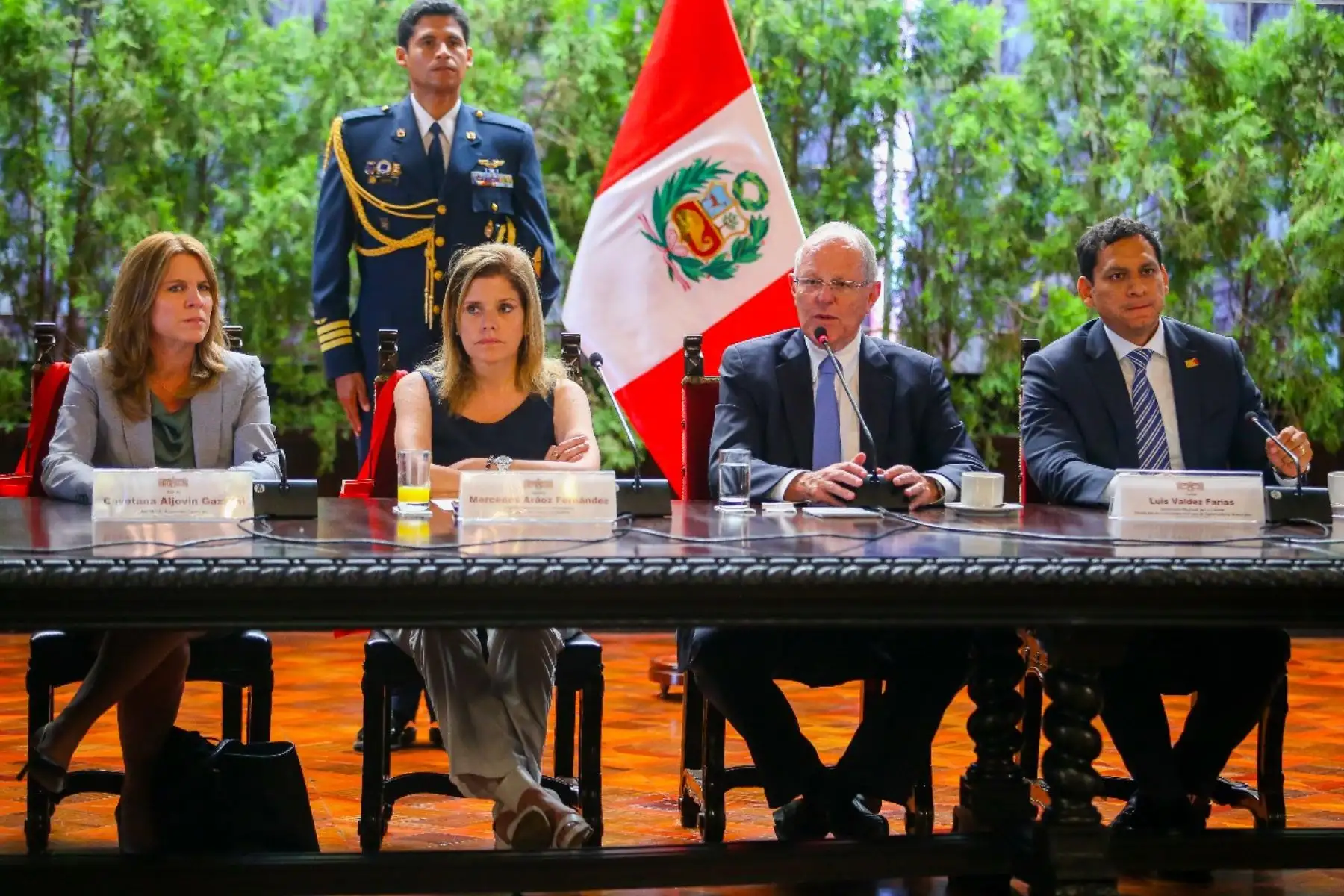 Presidente Pedro Pablo Kuczynski participa del 7mo Gore-Ejecutivo, que reúne a ministros de Estado con los gobernadores regionales, en Palacio de Gobierno. Foto: ANDINA/Prensa Presidencia.