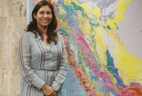 Ministra de Energía y Minas, Angela Grossheim. ANDINA/Eddy Ramos