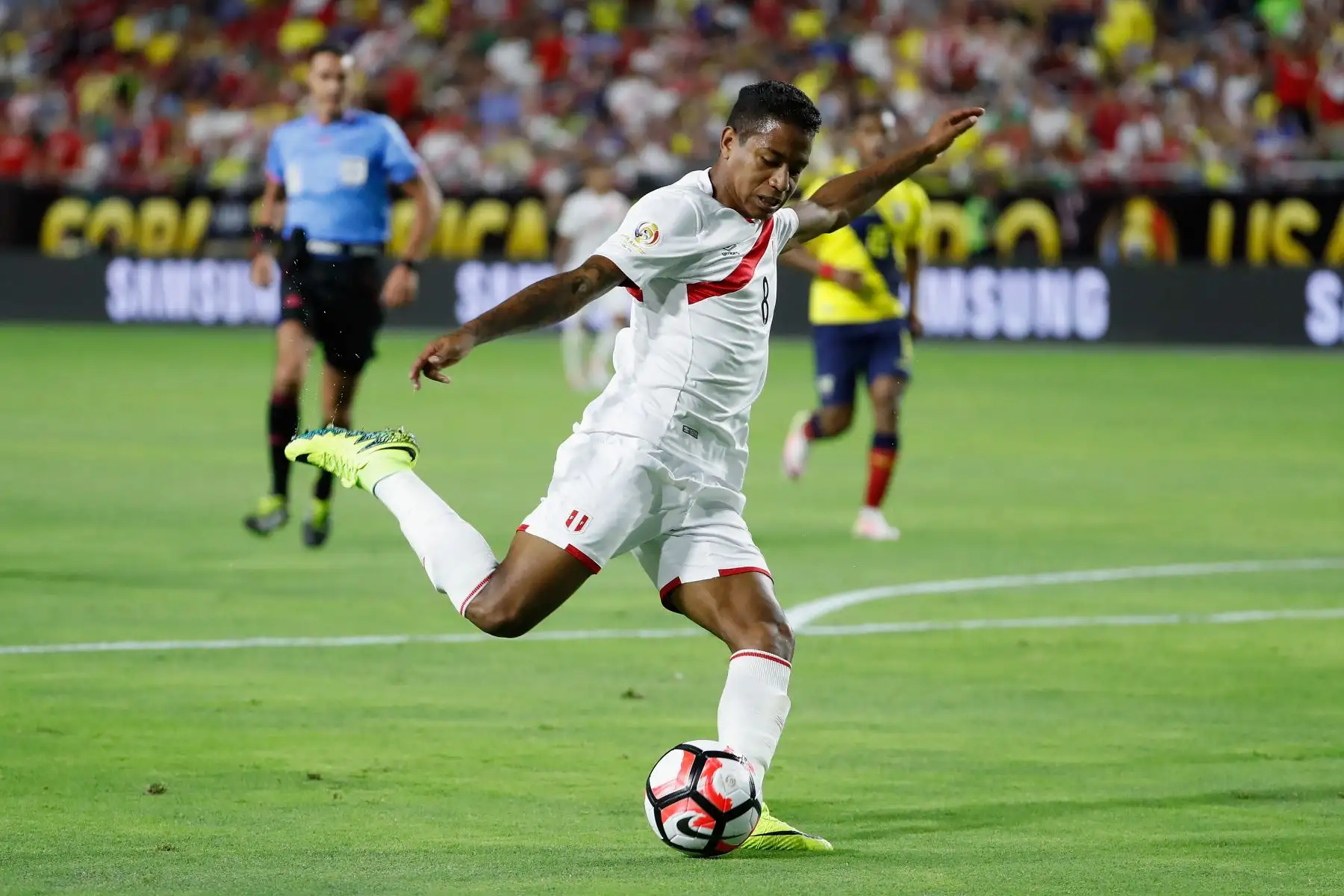 Andy Polo  jugador convocado para la selección Peruana de futbol, para los duelos ante Croacia e Islandia. Foto: AFP