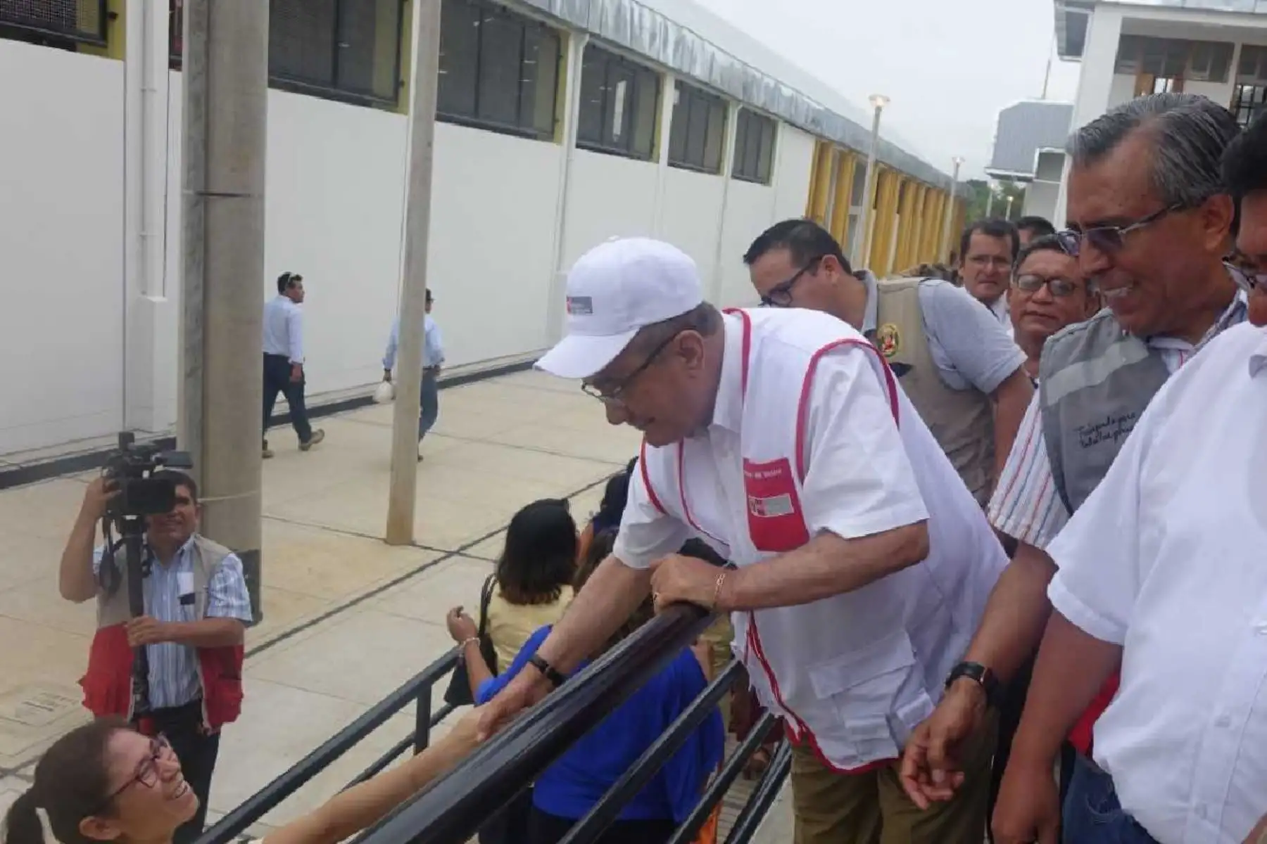 Ministro Idel Vexler supervisó en Tarapoto, región San Martín, los trabajos de remodelación de la institución educativa emblemática Juan Jiménez Pimentel, que demandaron una inversión superior a los S/  27 millones.