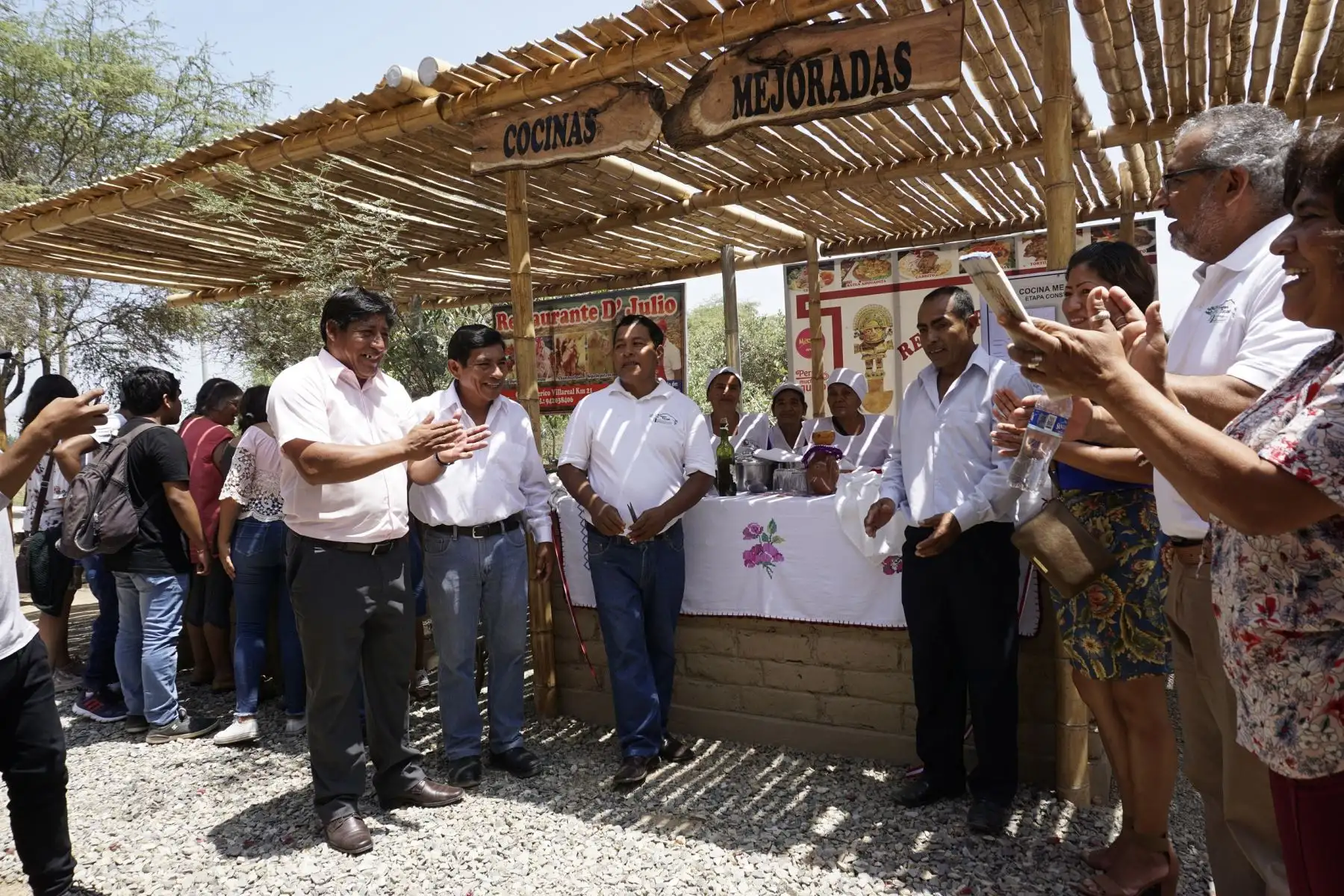 Museo de Túcume inaugura escenario para ferias gastronómicas. ANDINA