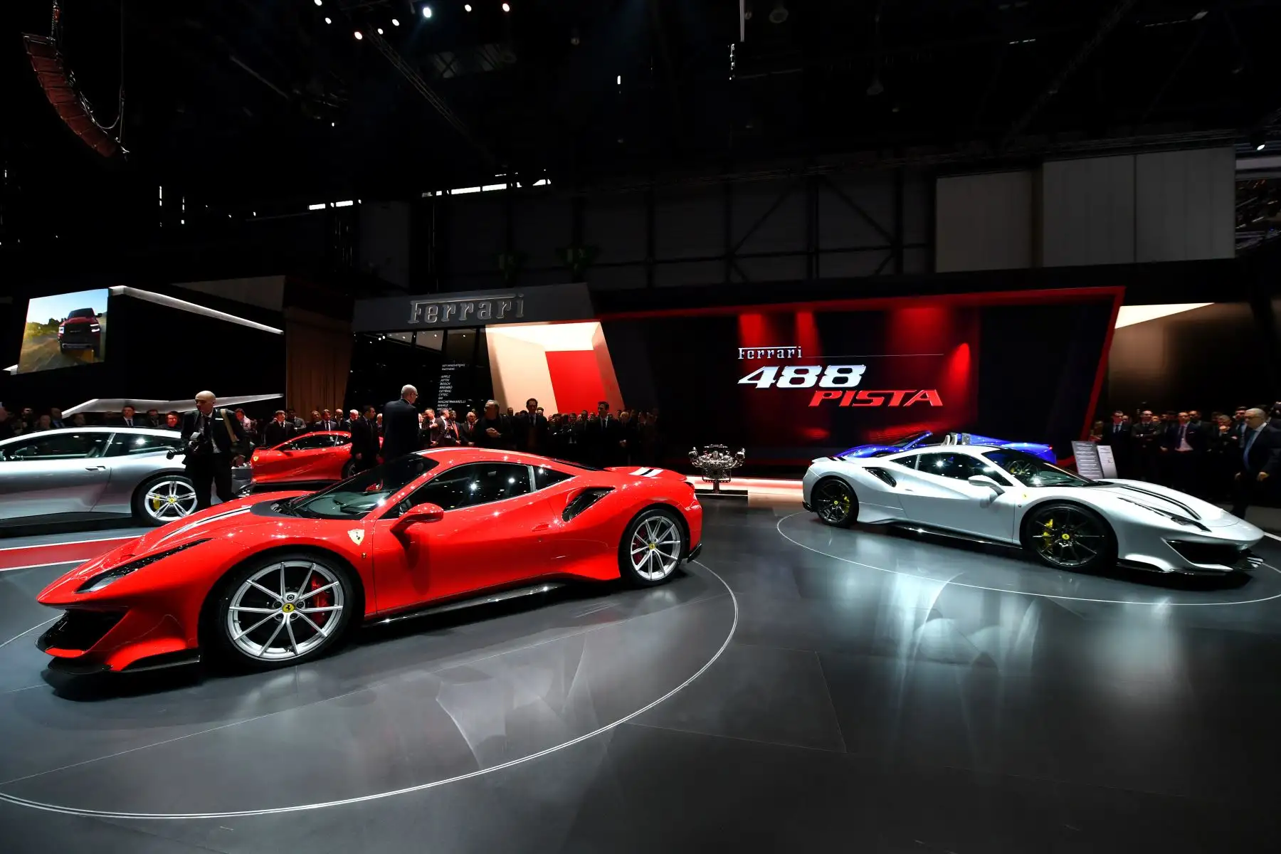 Nuevo Ferrrari 488 Pista. Foto: AFP