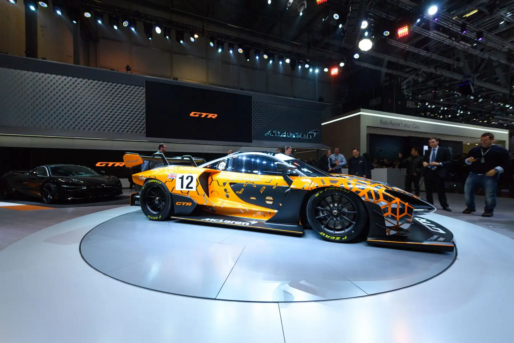 Nuevo McLaren Senna GTR. Foto: AFP