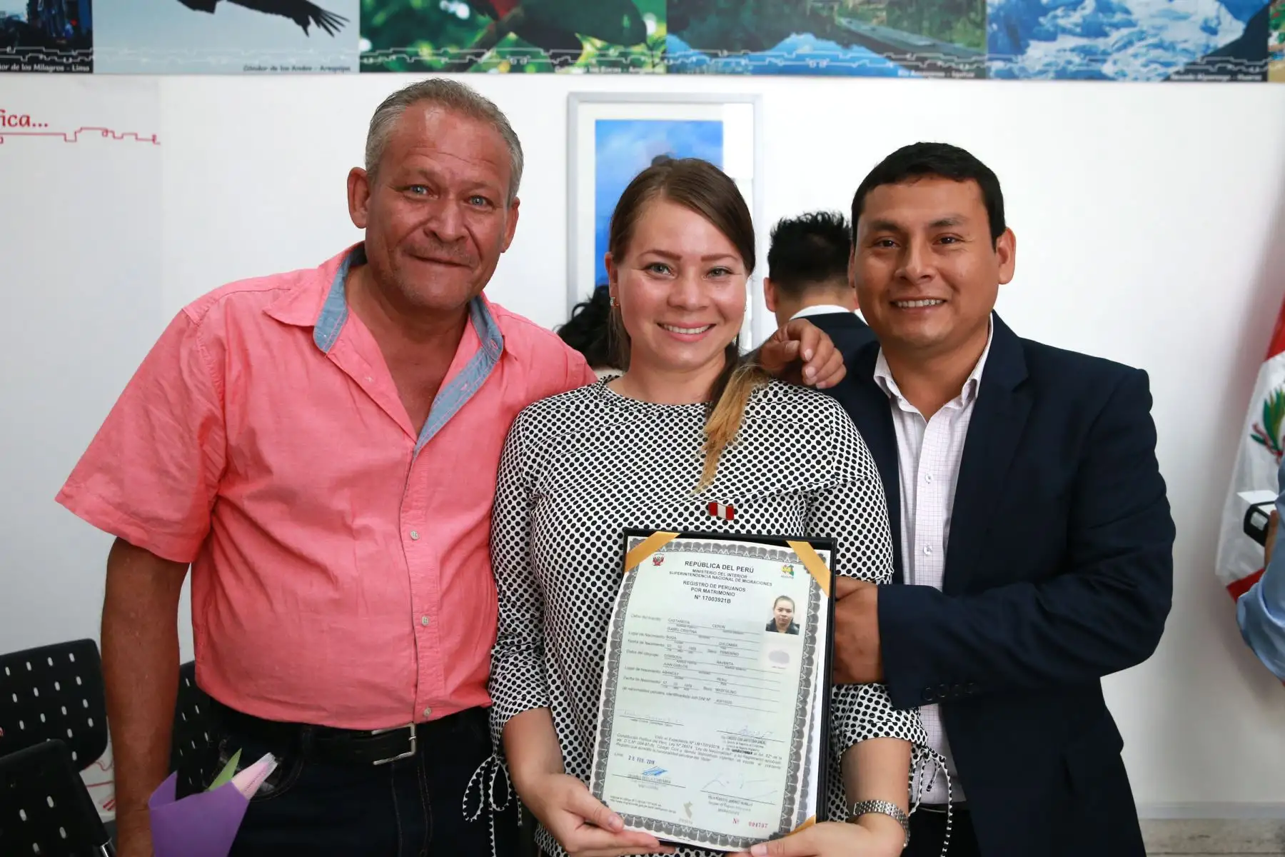 Isabel Cristina Castañeda Ceron, Colombiana . Foto: ANDINA/Norman Córdova